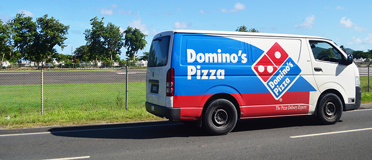 10 shares of dominos stock