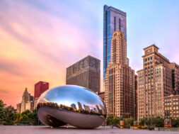 Sunrise at Cloud Gate