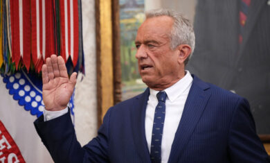 President Trump Swears In Robert F Kennedy Jr. As HHS Secretary