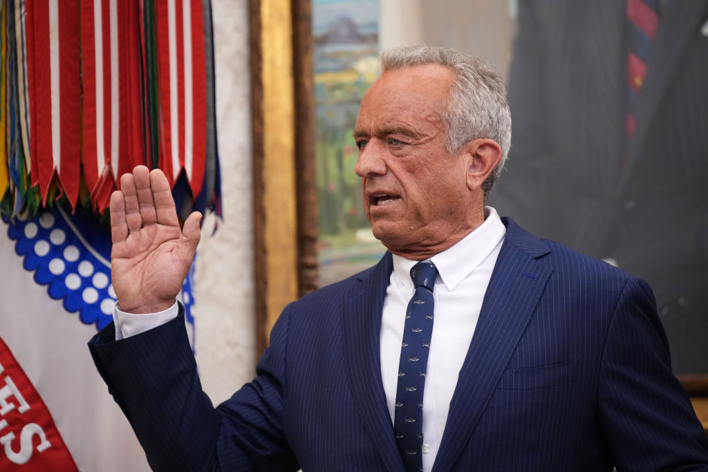 President Trump Swears In Robert F Kennedy Jr. As HHS Secretary