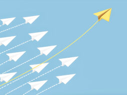 Leadership Concept, Competition, Business and concept, different ideas, Expertise