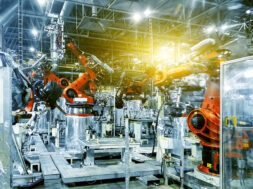 Automobile manufacturing production line