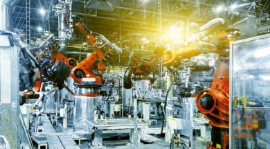 Automobile manufacturing production line