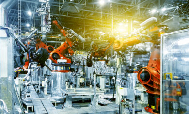 Automobile manufacturing production line