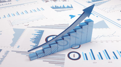 Business Trends Graphs and charts