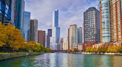 Chicago. Grand View. Downtown