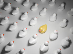 The unique chosen rubber duck